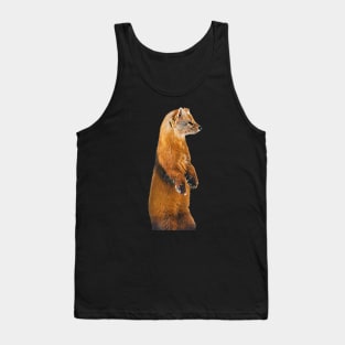 Marten - Woodland Themed Kids Room, Funny Gifts For Forester, Cute Anima Tank Top